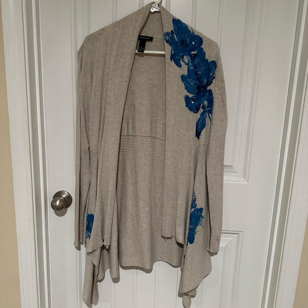 INC International Concepts cardigan, size XL